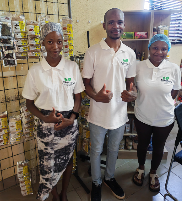 The All Natural team in our Polokwane store