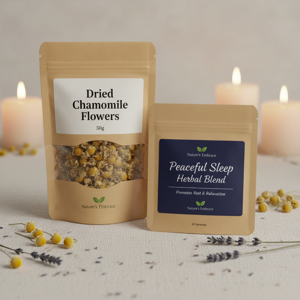 Chamomile & Peaceful Sleep Herbal Combo